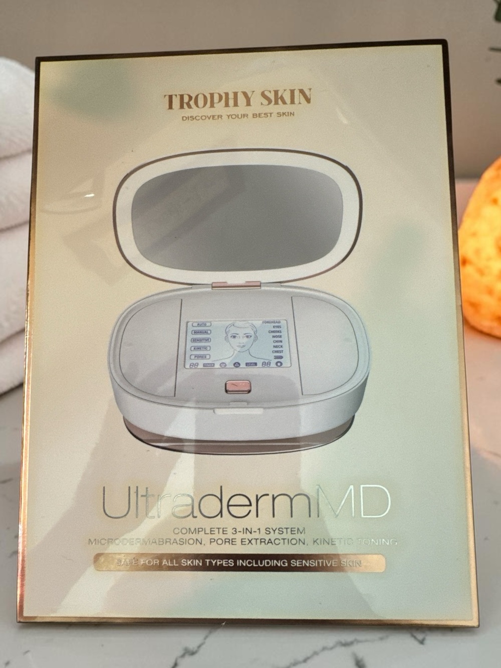 NEW SEALED Trophy Skin UltradermMD 3-in-1 Microdermabrasion Facial System - Picture 1 of 5